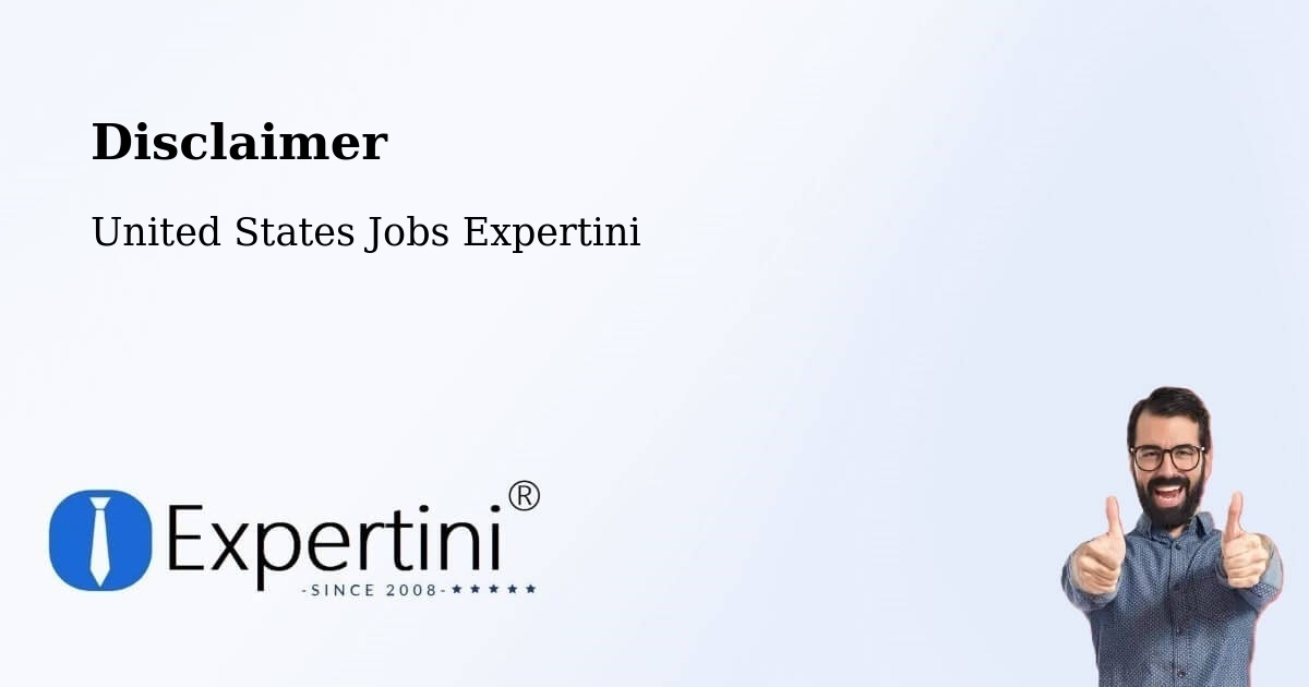 Disclaimer – Pittsburgh - United States Jobs Expertini